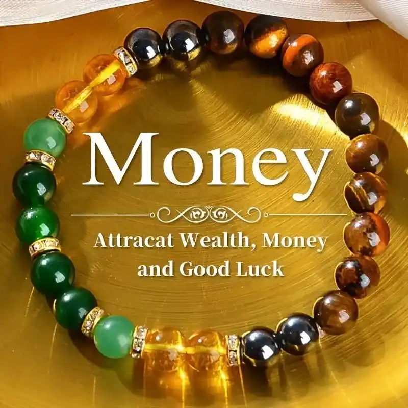 Tiger's Eye & Black Onyx Wealth Bracelet - Attract Abundance