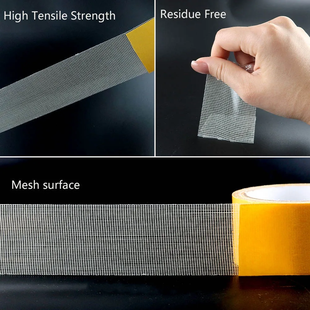 （5 cm wide） Heavy-Duty Double-Sided Carpet Tape - Super Sticky